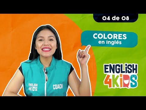 CLASE 04: ¿Conoces estos colores en inglés? (Para niños)