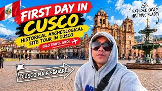 First Day in Cusco | Lima to Cusco + Inca Ruins & Historical Sites Day Tour | Pe