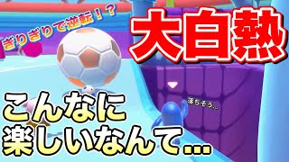 初めてのサッカーが白熱しすぎて楽しさを知ってしまった男【Fall Guys】