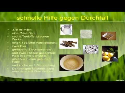 Hausmittel gegen Durchfall