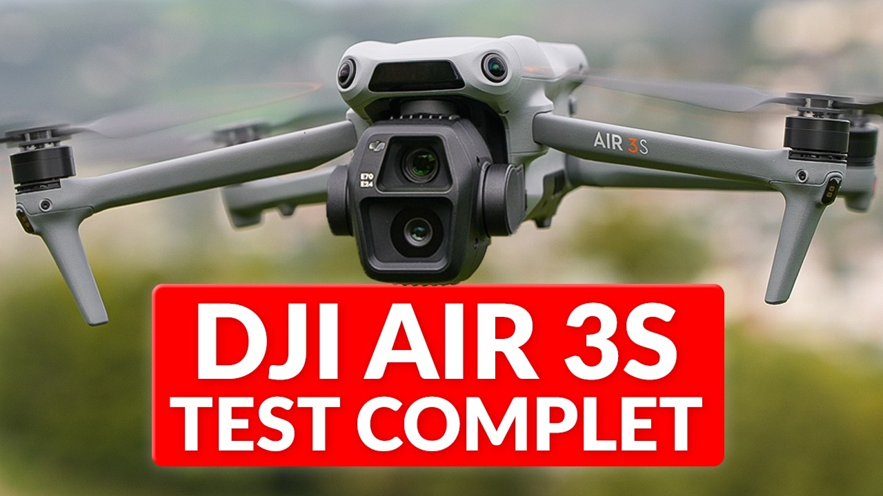 TEST DJI AIR 3S - Il va vous surprendre ! Test et avis 💡