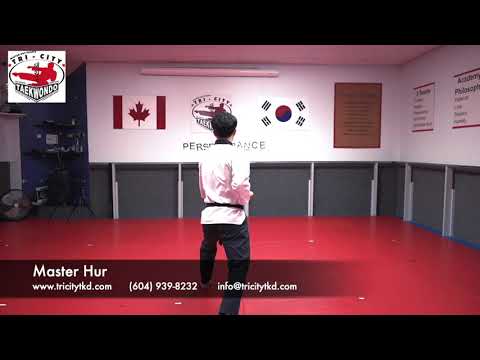 Poomsae: High White Belt Pattern (#1-20) / White Belt Pattern for Youth & Adults