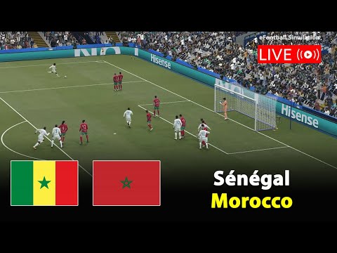 🔴En Direct- Sénégal contre Maroc Finale | Coupe d'Afrique des Nations 2026 | PES21 Game Simulation