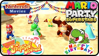 Mario Party Superstars - Yoshi's Tropicial Island (with commentary) - Maurits VS Myrte