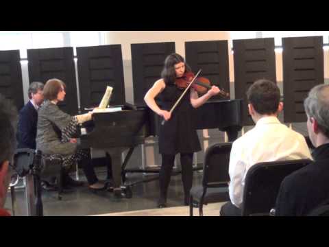 Peri's Khachaturian Concerto in D minor at the 2015 Cogen Competition