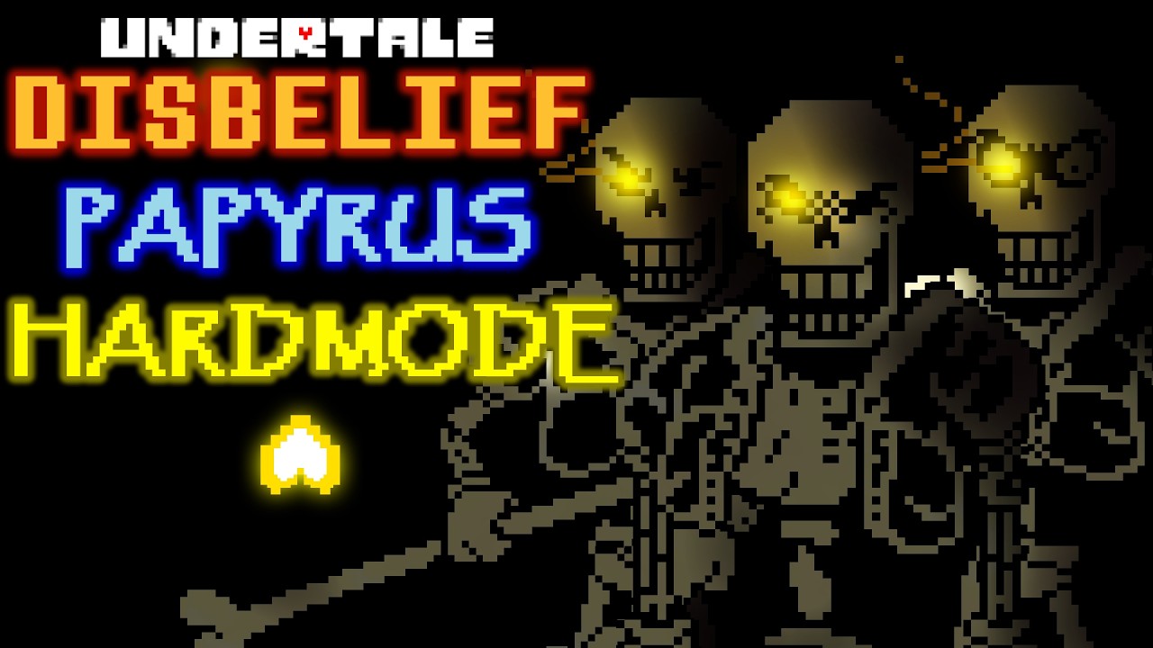 [UNDERTALE: DISBELIEF HARDMODE] Full Battle animation