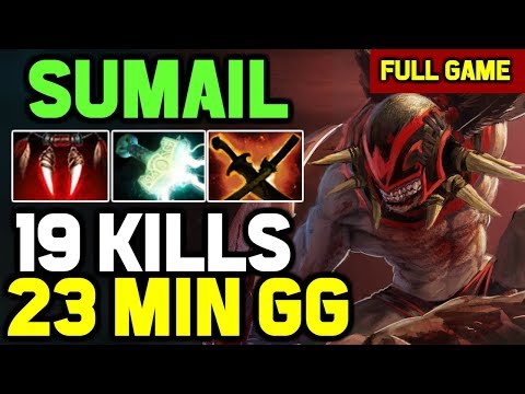 OMG! Sumail ZERO DEATH Aggressive Bloodseeker NONSTOP KILLS 7.23