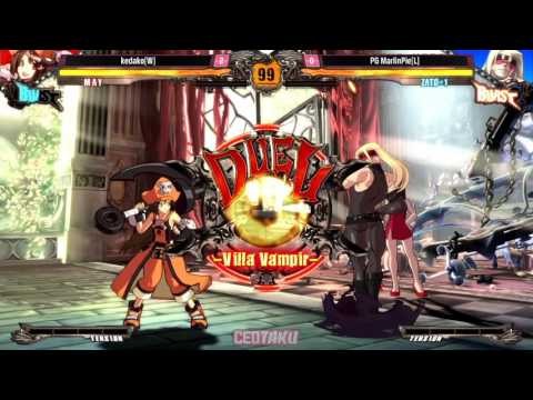 CEOtaku 2016 Guilty Gear Xrd Revelator Grand Finals けだこ(kedako) vs MarlinPie
