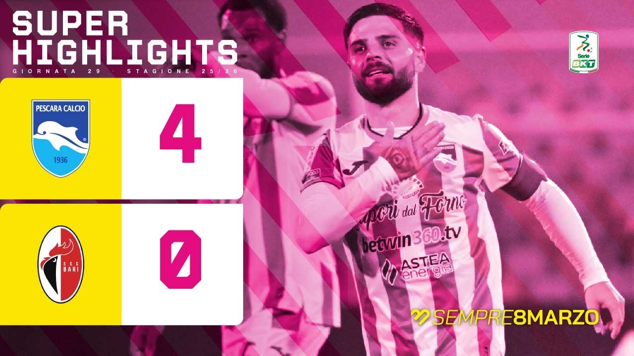 Pescara vs Bari Highlights