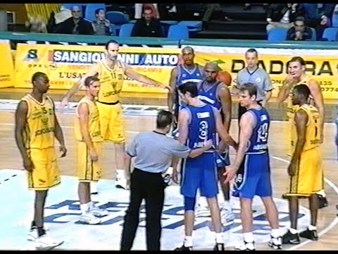 A2 2000/'01 Longobardi Scafati - B. Marche Fabriano Basket 81-83