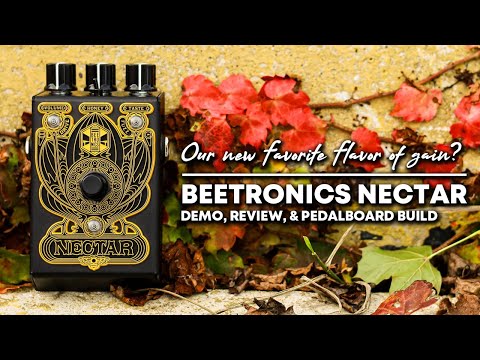 Beetronics Nectar "Tone Sweetener" Overdrive and Fuzz - Black/Yellow Bild 7