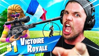 LE RETOUR DU SNIPER FRANCAIS SUR FORTNITE 