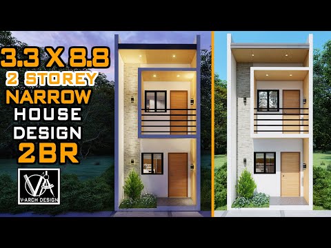 2 Storey Small House Design | 2 Bedroom