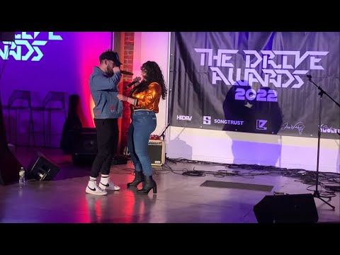 J.Saenz X Merna Zso Performing "Dusty Guitar" at The 2022 Drive Awards After Party | HRDRV