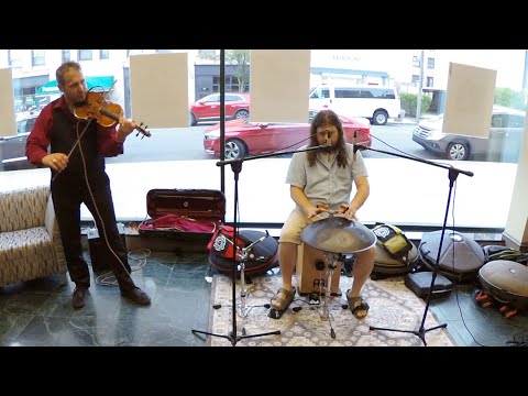 Handpan & Violin - "Bossa at the Bank" for The Scranton Jazz Festival!