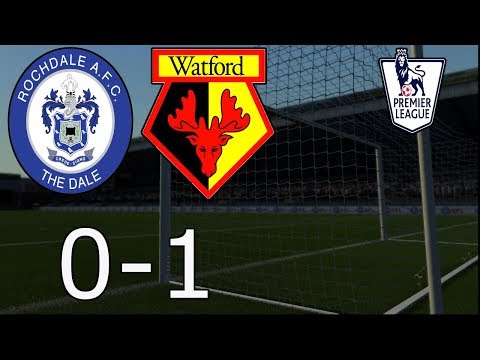 FIFA 19 | Rochdale 0-1 Watford | Goals & Highlights | Career Mode | #85