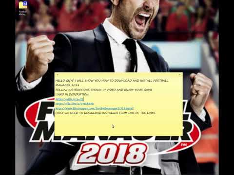 Football Manager 2018 Online Install (NEW)
