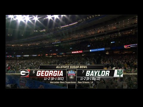 2020 Sugar Bowl – Georgia vs Baylor – Full Game