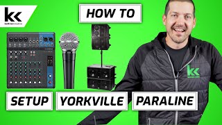 Video thumbnail for How To Setup Yorkville Paraline PSA1 & PSA2s Sound System by Kettner Creative