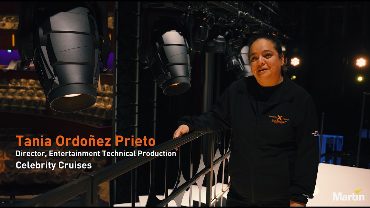 Lighting the Future of Entertainment at Sea | Celebrity Cruises x Martin Professional - YouTube