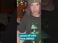 I pissed off LIPS from ANVIL!!