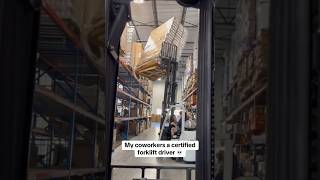 Download lagu Is this DISASTER the FORKLIFT Operators Fault? #forklift #warehouse #worklife mp3