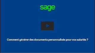 Générer des documents personnalisés