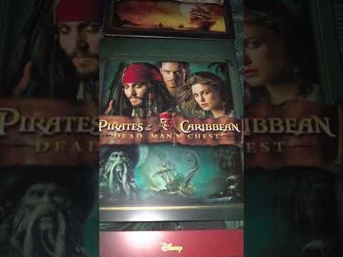 Pirates of The Caribbean 5 Movie 4K Steelbook Collection #shorts #pirates #disney #johnnydepp #4k