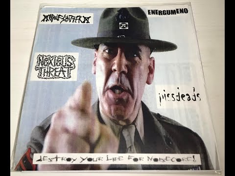 Energumeno / Adolf Shitter / Noxious Threat / Pissdeads ‎– Destroy Your Life For Noisecore! (Side A)