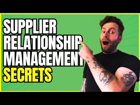 The secret to Implementing Supplier Relationship Management