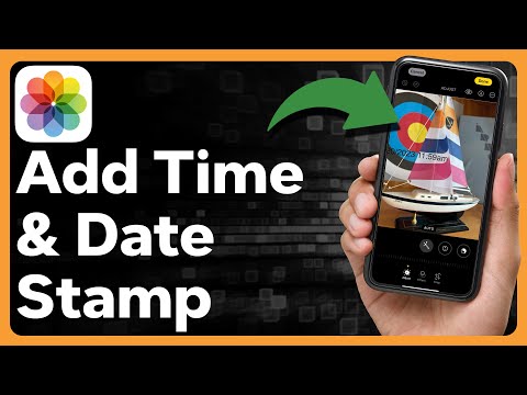 How To Add Time And Date Stamp To iPhone Photo