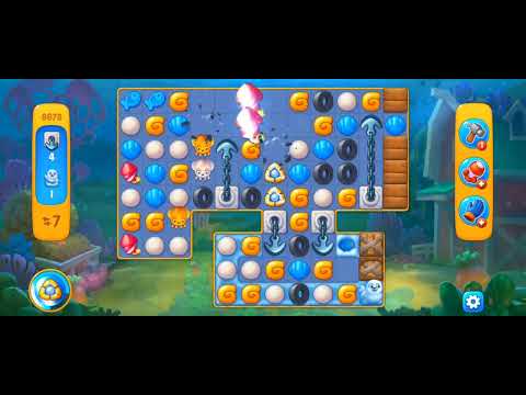 Fishdom Easy Level 9678 (with ingame lightning and firecracker booster) @choraelmin