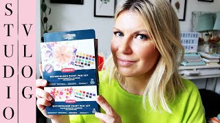 🎉🎉STUDIO VLOG: Catch Up & Exciting Watercolour News!!!