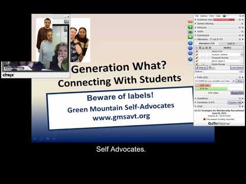 Getting Youth Involved in Self Advocacy