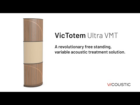 Vicoustic VicTotem Ultra VMT Natural Oak