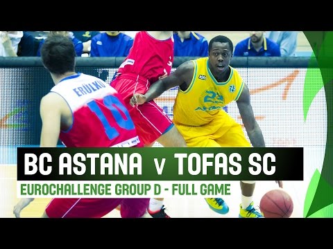 BC Astana (KAZ) v Tofas SC (TUR) – Full Game – Regular Season – 2014-15 EuroChallenge