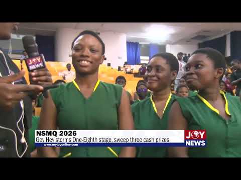 NSMQ2026: ‎Gey Hey storms One-Eighth stage, sweep three cash prizes