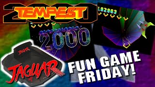 Tempest 2000 for Atari Jaguar (FUN GAME FRIDAY!)