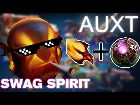 Never chase EMBER SPIRIT with MAGIC BUILD | AUXT