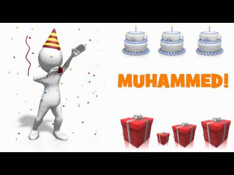 HAPPY BIRTHDAY MUHAMMED!