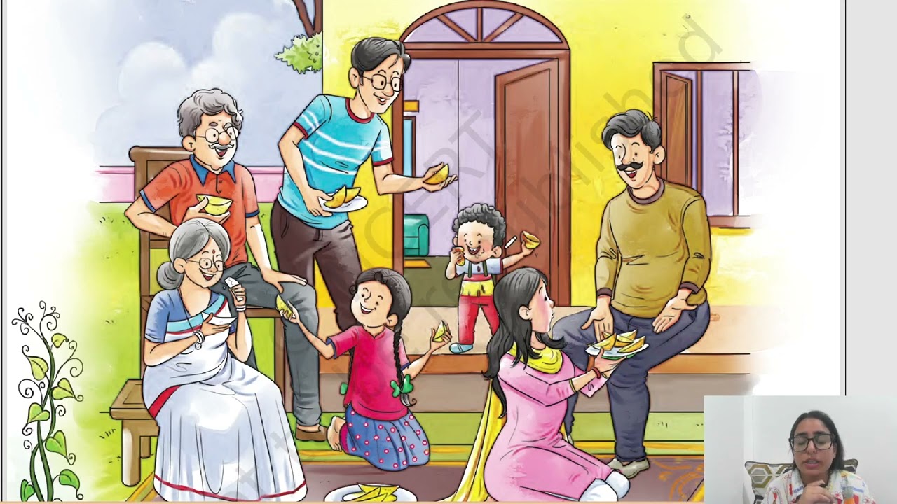 Meena Ka Pariwar|मीना का परिवार |Sarangi Class - 1 | Lesson - 1 |NEW NCERT Hindi Book | 2025-2026