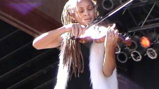 Anne Harris Telluride Blues and Brews 2010 Fiddle Solo with Otis Taylor Band