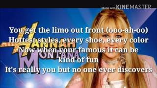 Hannah Montana Theme Song w/ lyrics