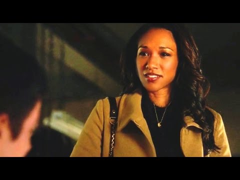 Barry lies to Iris about his feelings for her 1x09 scene