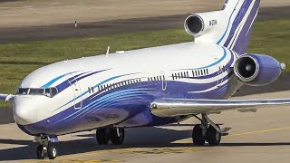 60 MINUTES PURE AVIATION - CLASSIC PLANES only - Boeing 727, Dc8, B707, IL62 ... (4K)