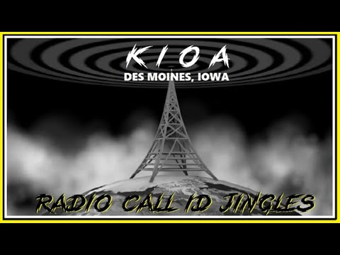 RADIO STATION CALL LETTER JINGLES - KIOA (DES MOINES, IOWA)