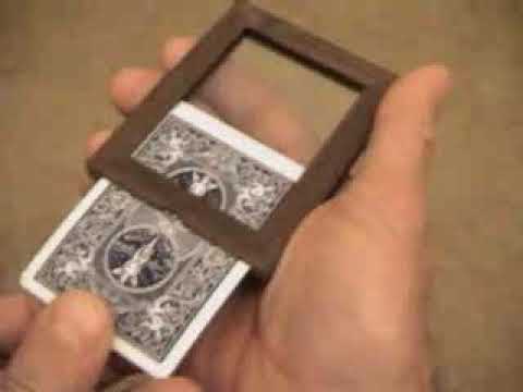 Miniature Wooden Card Frame by Richard Gerlitz