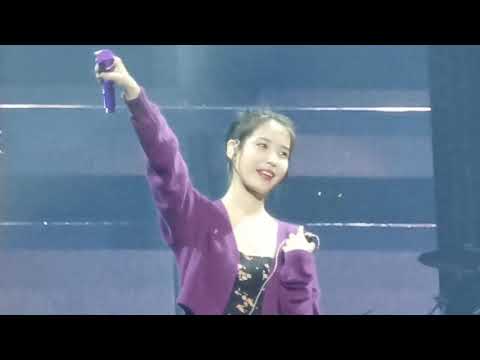 191213 IU Rain Drop 레인드롭 아이유 Love Poem Concert in Manila En encore stage