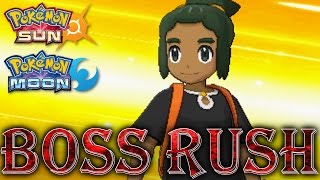 Pokémon Sun & Moon - All Rival Hau Battles
