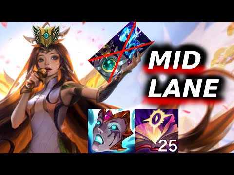 Graceful Phoenix Seraphine Mid - VS Talon - STOP BUILDING MOONSTAFF - League of Legends - S11